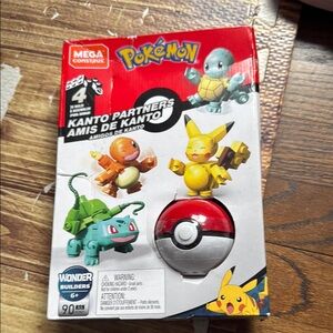 Pokémon Kanto Partners Building Set - Red and White Lego